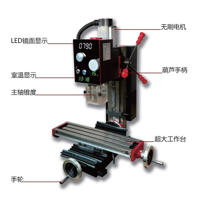 SX20迷你鉆銑床